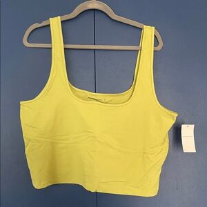 Abercrombie & Fitch green tank top